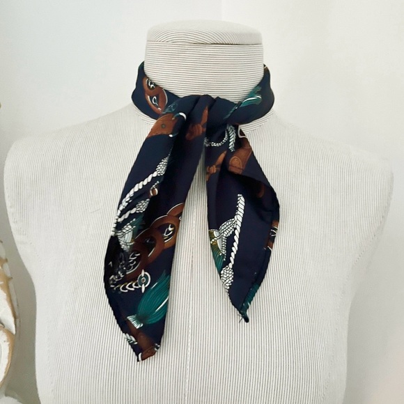 Satin Scarf - Picture 3 of 6